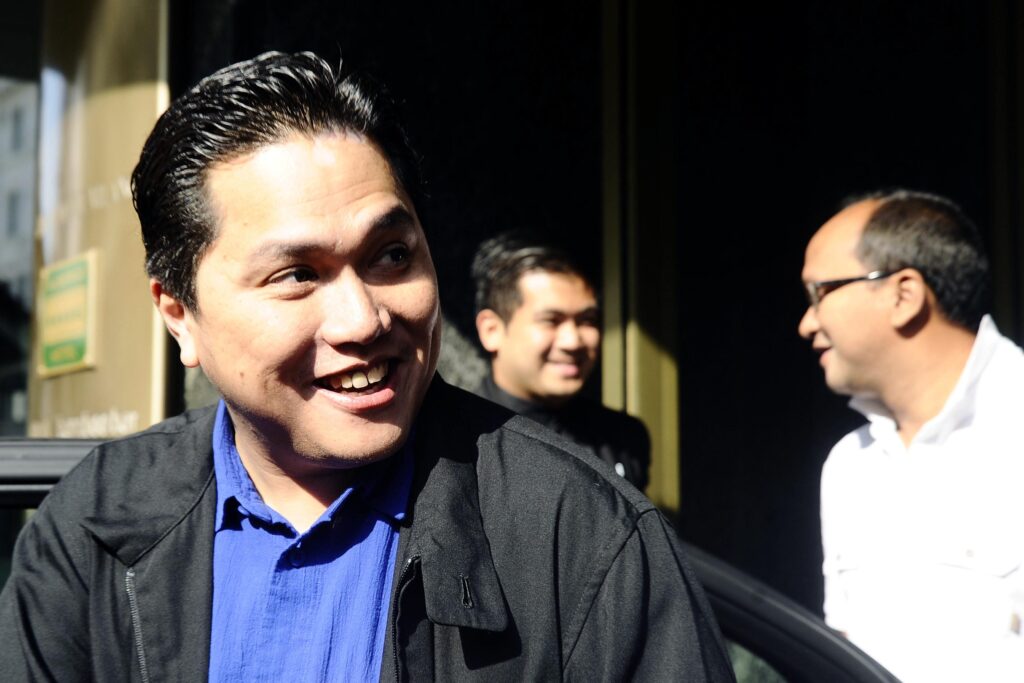 Thohir Erick primissimo piano ifa